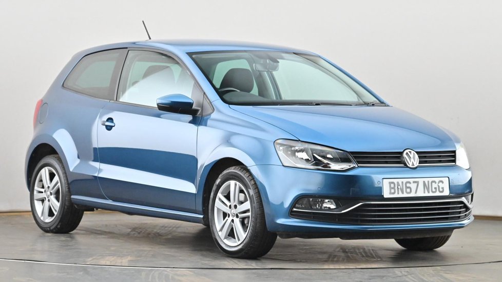 Used VOLKSWAGEN POLO 1.2 TSI Match Edition 3dr Blue