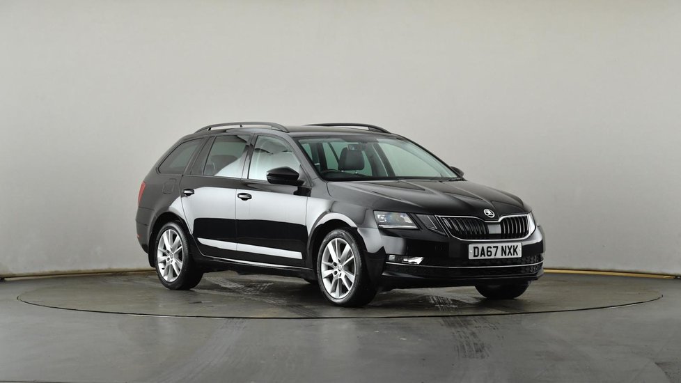 Used Skoda Octavia 1 6 Tdi Cr 110 Se L 5dr Dsg Black Da67nxk Northampton