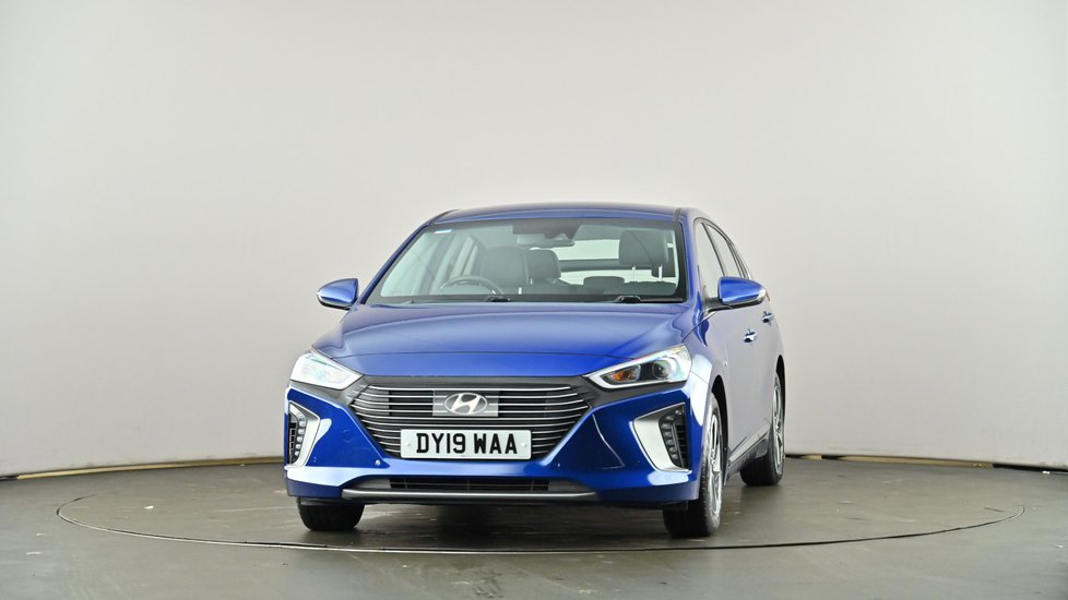 2019 hyundai ioniq hybrid blue