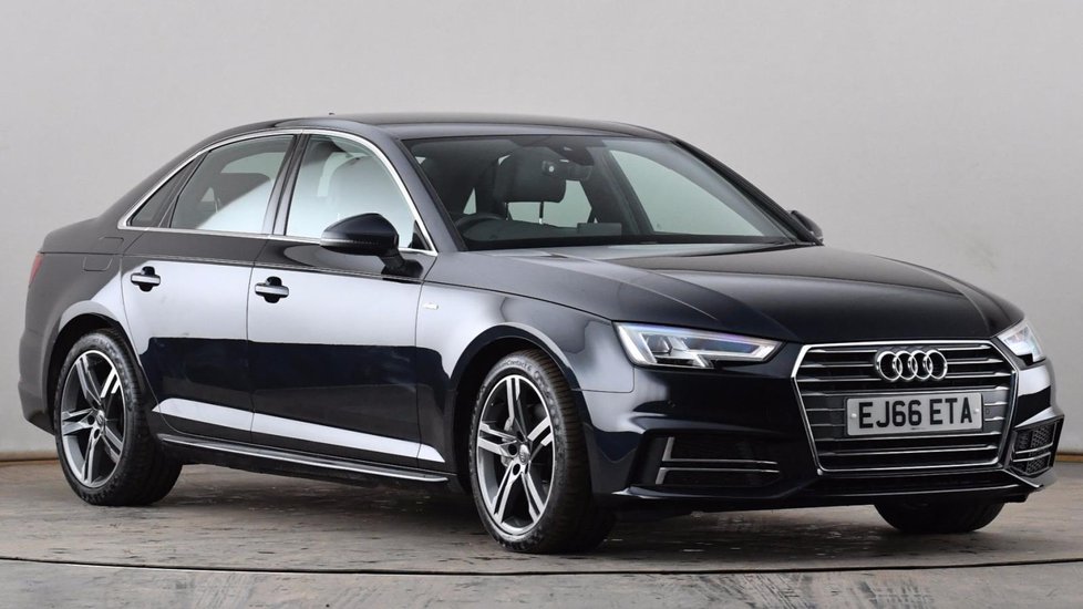 Used AUDI A4 2.0 TDI Ultra 190 S Line 4dr S Tronic | Blue ...