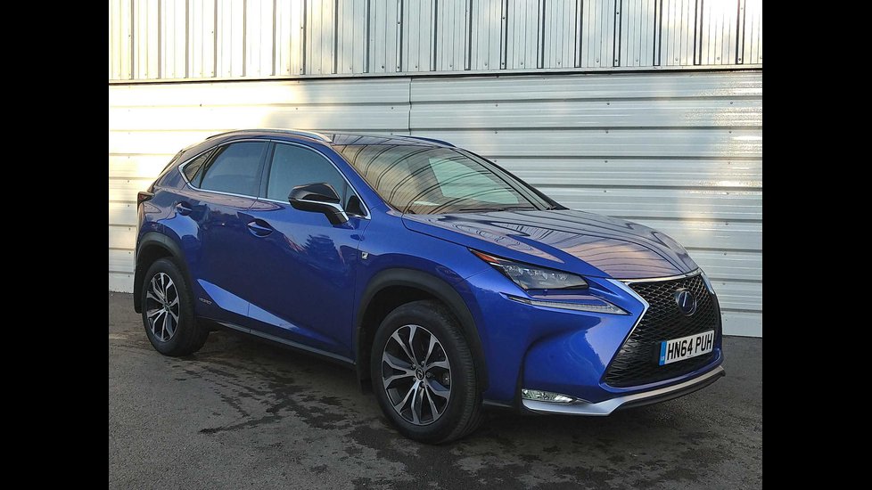 Used Lexus Nx 300h 2 5 F Sport 5dr Cvt Blue Hn64puh Wakefield