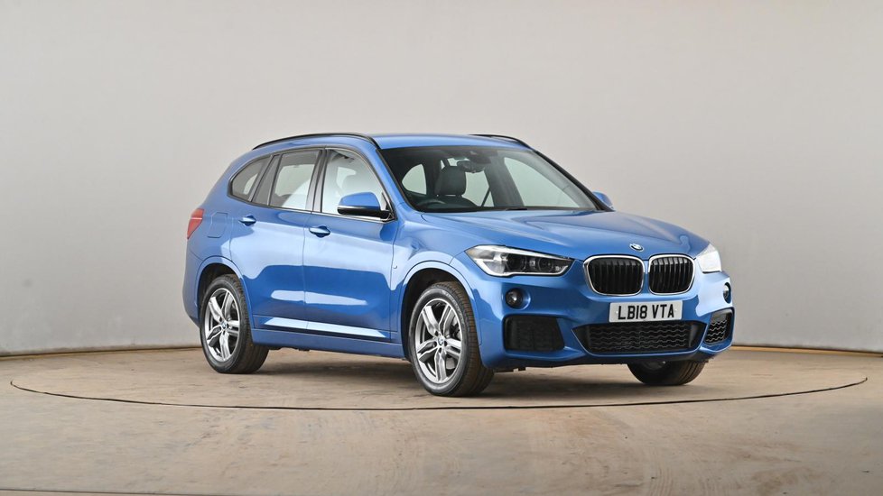 Used Bmw X1 Xdrive 20i M Sport 5dr Step Auto Blue Lb18vta Cardiff