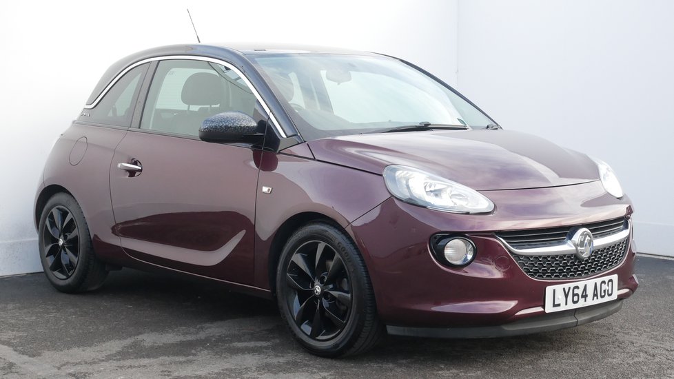 Used Vauxhall Adam 1 4i 100 Glam 3dr Mauve Ly64ago Doncaster