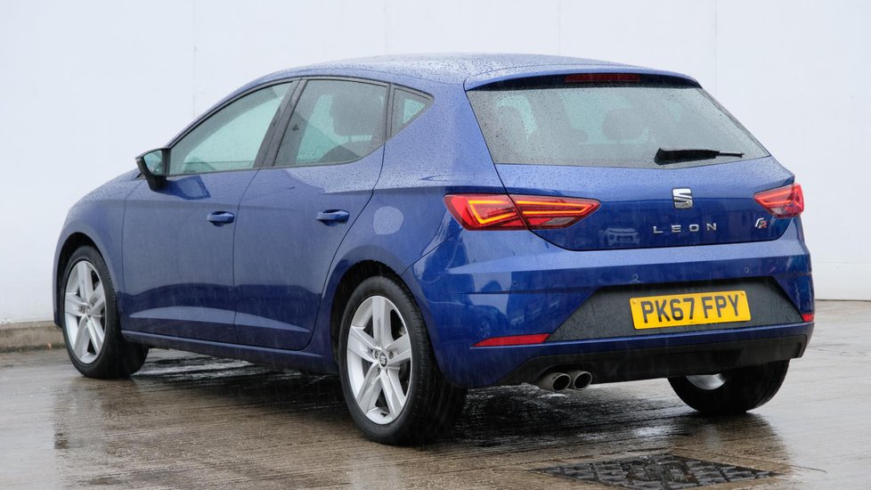 Used Seat Leon 1 4 Tsi 125 Fr Technology 5dr Blue Pk67fpy Manchester