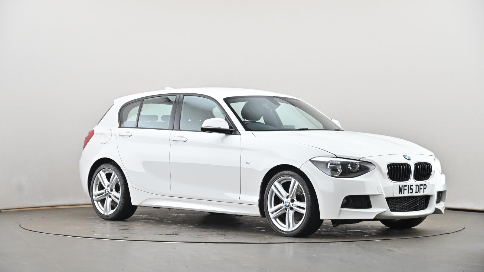 Used BMW 1 SERIES 125d M Sport 5dr Step Auto White