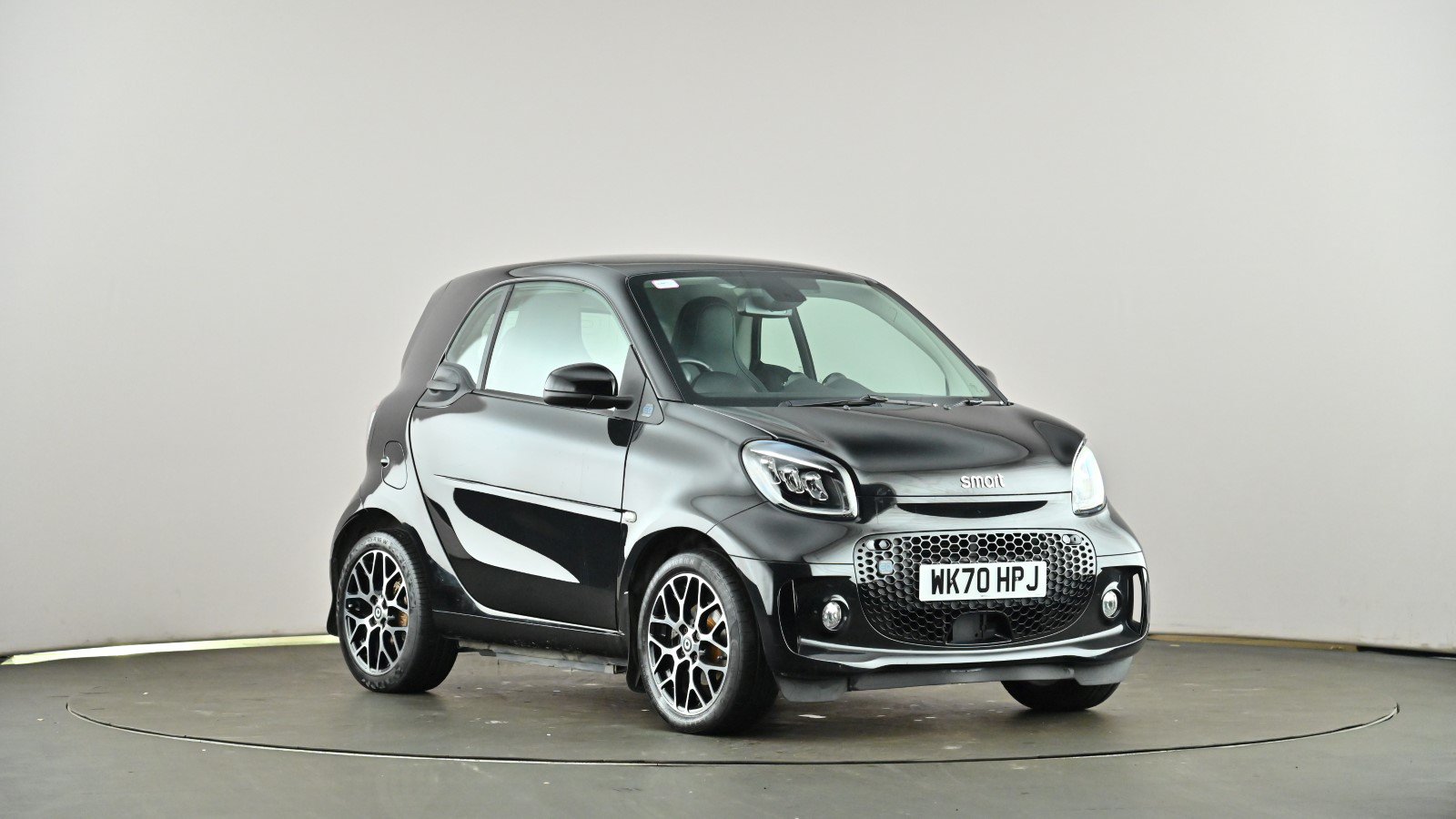 Used SMART FORTWO COUPE 60kW EQ Prime Exclusive 17kWh 2dr Auto [22kWCh], Black, WK70HPJ
