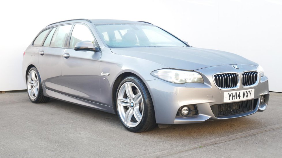 Used Bmw 5 Series 530d M Sport 5dr Step Auto Grey Yh14vxy Wakefield