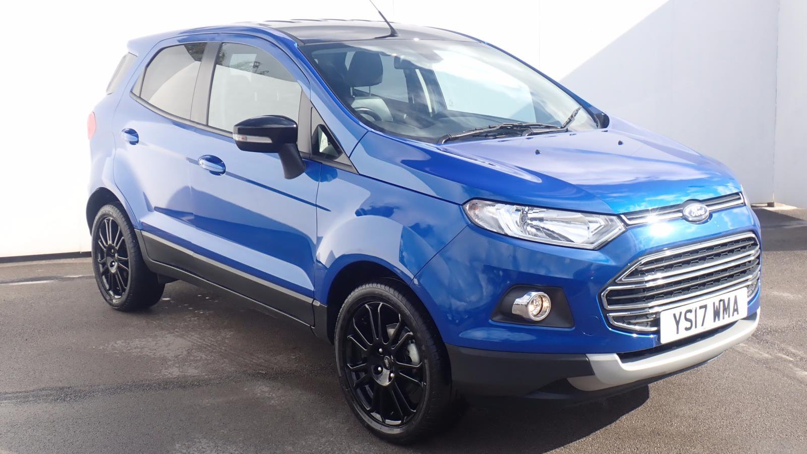 Used FORD ECOSPORT 1.0 EcoBoost 140 Titanium S 5dr | Blue | YS17WMA