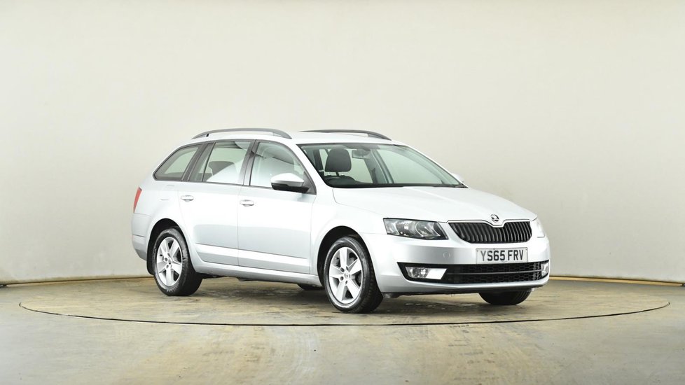 Used Skoda Octavia 1 6 Tdi Cr 110 Se 5dr Silver Ys65frv Northampton